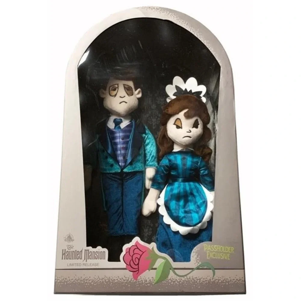 Disney Haunted Mansion Ghost Host + Hostess + Bride +Dog Keeper + Dog EXCLUSIVE